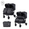 BABY STROLLER DUO+BAG BLACK