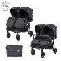 BABY STROLLER DUO+BAG BLACK up to 15kg