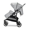 TWIN BABY STROLLER DUO GREY+BAG up to 22kg