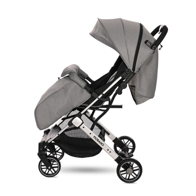 BABY STROLLER FIORANO DOLPHIN GREY+FOOTCOVER