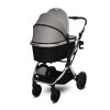 BABY STROLLER GLORY OPALINE GREY+ADAPTERS