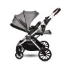 BABY STROLLER GLORY OPALINE GREY+ADAPTERS