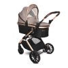 BABY STROLLER GLORY PEARL BEIGE+ADAPTERS