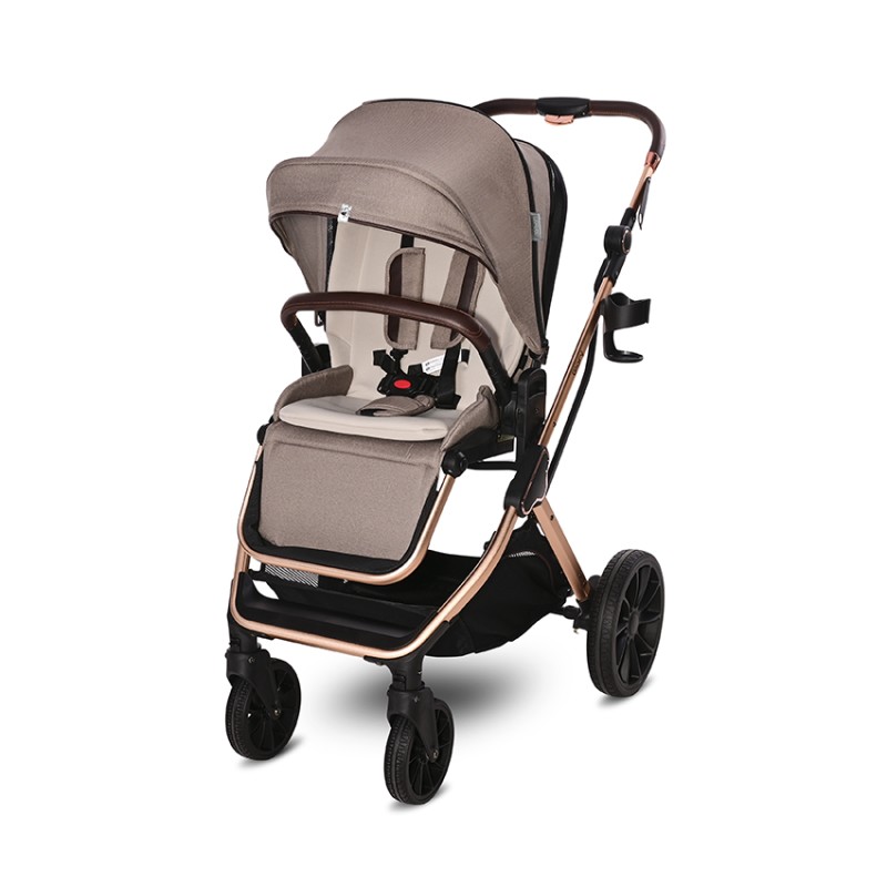 BABY STROLLER GLORY PEARL BEIGE+ADAPTERS