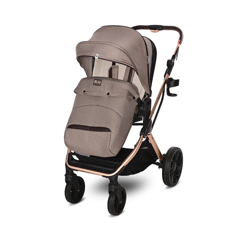 BABY STROLLER GLORY PEARL BEIGE+ADAPTERS