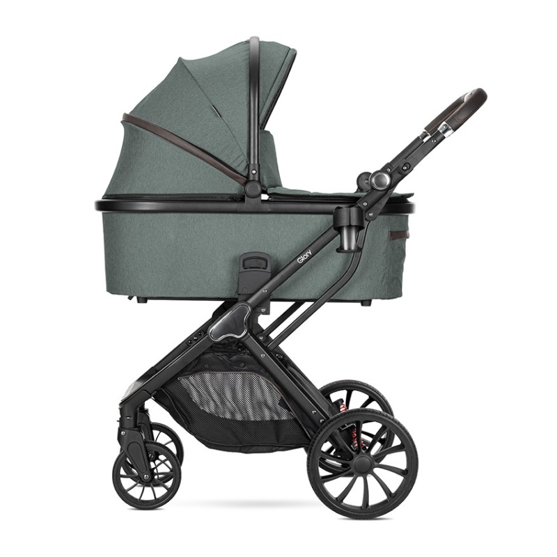 BABY STROLLER GLORY 2in1 GREEN+ADAPTERS+pram body