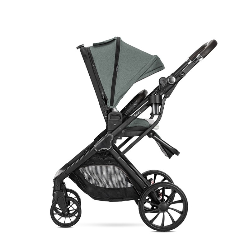 BABY STROLLER GLORY 2in1 GREEN+ADAPTERS+pram body