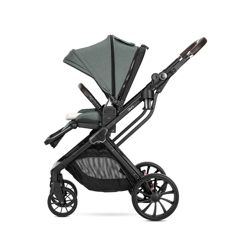 BABY STROLLER GLORY 2in1 GREEN+ADAPTERS+pram body