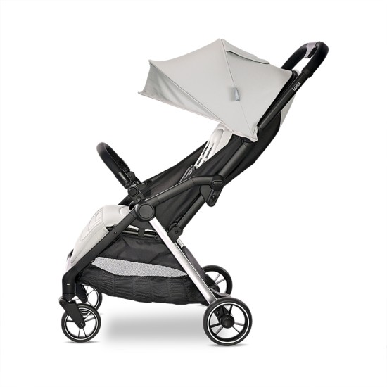 AUTOFOLDING BABY STROLLER LORET 22 kg GREY JASPER AUTOFOLDING BABY STROLLER LORET 22 kg GREY JASPER