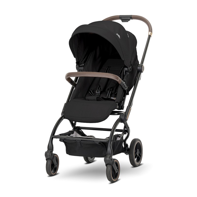 BABY STROLLER MAKAYA BLACK UP TO 22KGS WITH ROTATI