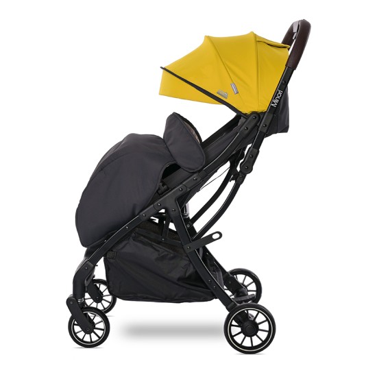 AUTOFOLDING BABY STROLLER MINORI up to 22 kg LEMON AUTOFOLDING BABY STROLLER MINORI up to 22 kg LEMON