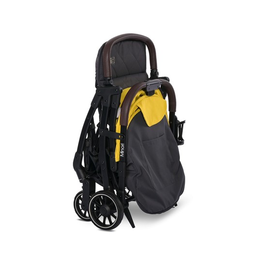 AUTOFOLDING BABY STROLLER MINORI up to 22 kg LEMON AUTOFOLDING BABY STROLLER MINORI up to 22 kg LEMON