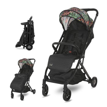 BABY STROLLER MYLA TROPICAL FLOWERS