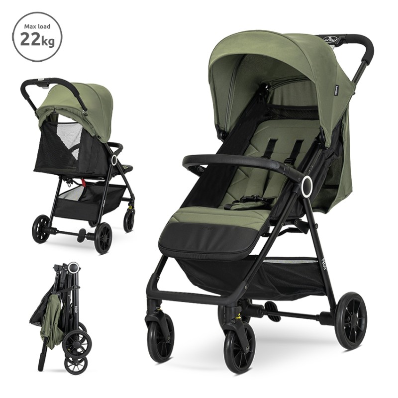 BABY STROLLER NOIR up to 22kg GREEN