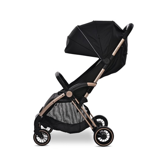 AUTOFOLDING BABY STROLLER QUICK up to 22 kg BLACK AUTOFOLDING BABY STROLLER QUICK up to 22 kg BLACK