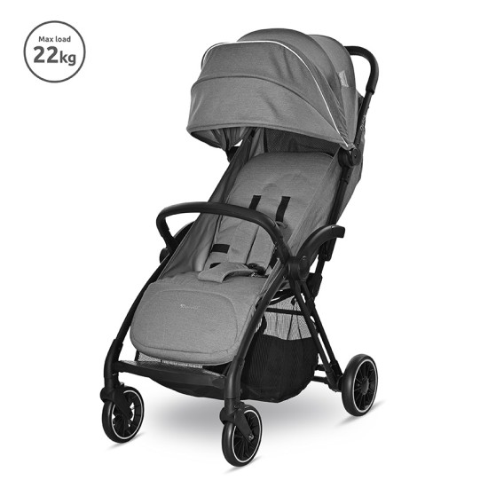 AUTOFOLDING BABY STROLLER QUICK up to 22 kg GREY AUTOFOLDING BABY STROLLER QUICK up to 22 kg GREY