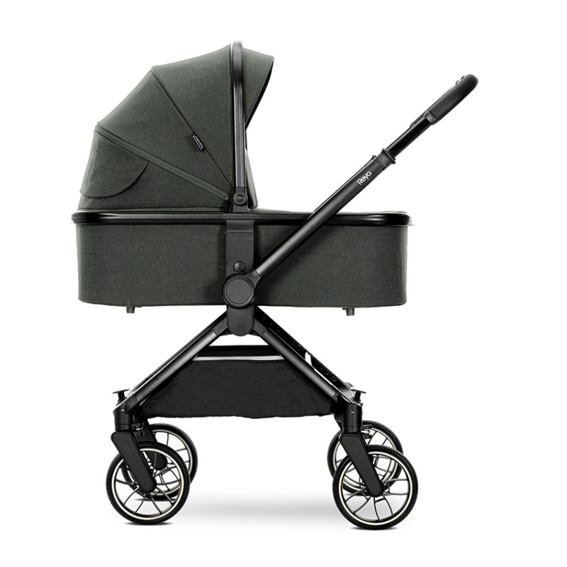 BABY STROLLER REYA GREEN 2in1 with reversible hand