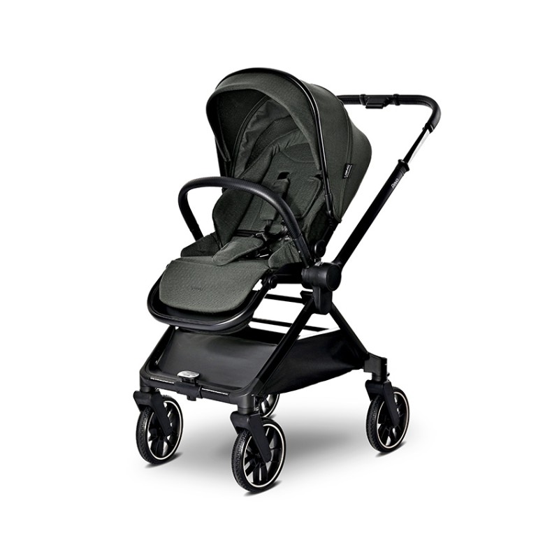 BABY STROLLER REYA GREEN 2in1 with reversible hand