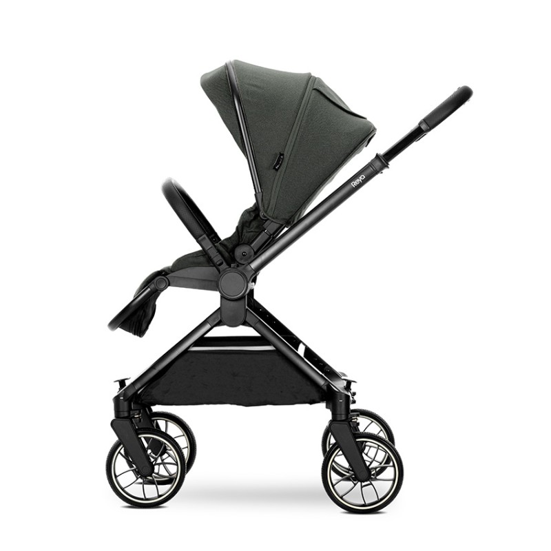 BABY STROLLER REYA GREEN 2in1 with reversible hand