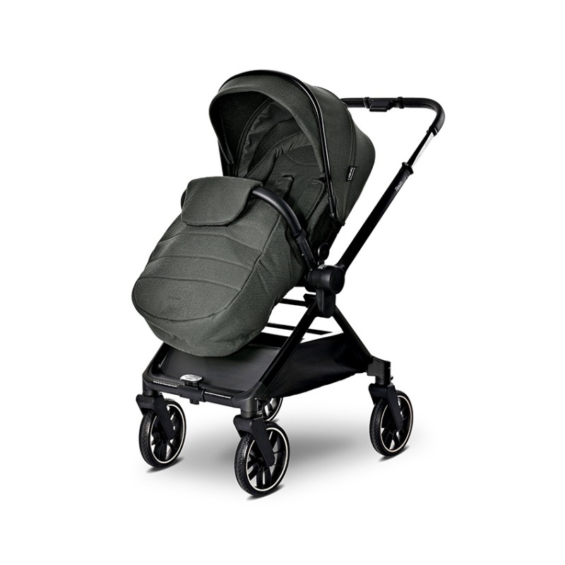 BABY STROLLER REYA GREEN 2in1 with reversible hand