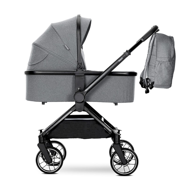 BABY STROLLER REYA GREY 2in1 with reversible handl