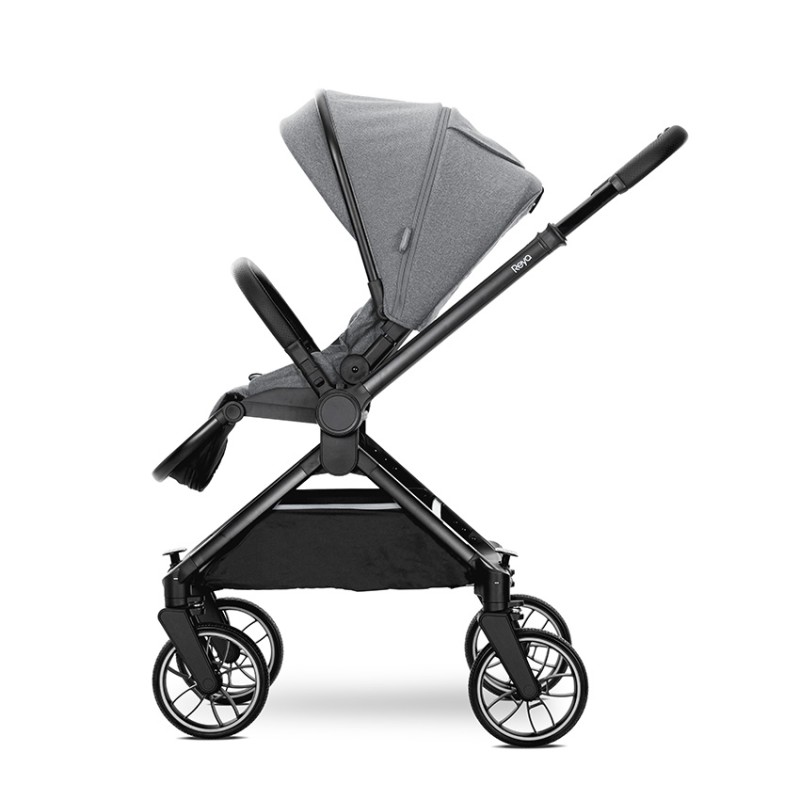 BABY STROLLER REYA GREY 2in1 with reversible handl