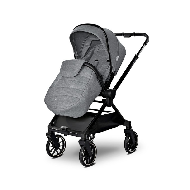 BABY STROLLER REYA GREY 2in1 with reversible handl