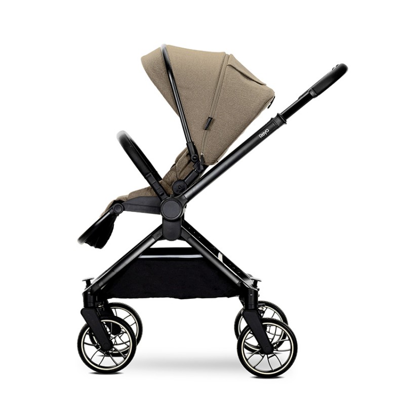 BABY STROLLER REYA BEIGE 2in1 with reversible hand