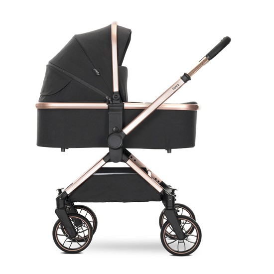 BABY STROLLER REYA 3in1 BLACK JASPER with reversib BABY STROLLER REYA 3in1 BLACK JASPER with reversib