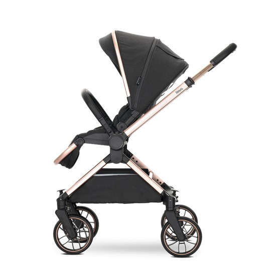 BABY STROLLER REYA 3in1 BLACK JASPER with reversib BABY STROLLER REYA 3in1 BLACK JASPER with reversib