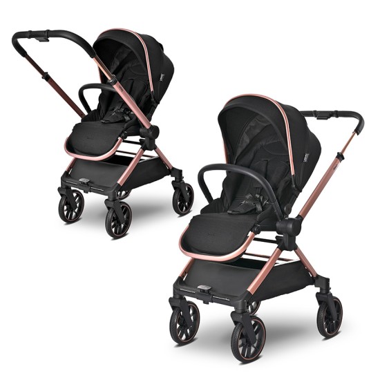 BABY STROLLER REYA 3in1 BLACK JASPER with reversib BABY STROLLER REYA 3in1 BLACK JASPER with reversib