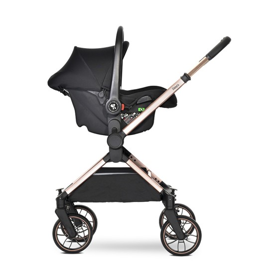BABY STROLLER REYA 3in1 BLACK JASPER with reversib BABY STROLLER REYA 3in1 BLACK JASPER with reversib