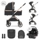 BABY STROLLER REYA 3in1 BLACK JASPER with reversib BABY STROLLER REYA 3in1 BLACK JASPER with reversib