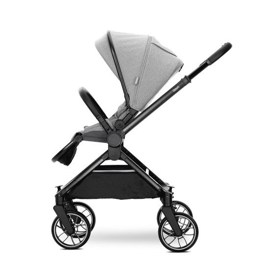 BABY STROLLER REYA 3in1 GREY with reversible handl