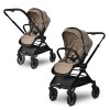 BABY STROLLER REYA 3in1 BROWN with reversible hand