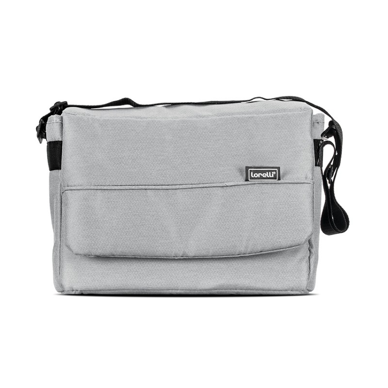 TWIN BABY STROLLER TWIN GREY+BAG