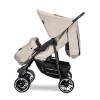 TWIN BABY STROLLER TWIN BEIGE+BAG