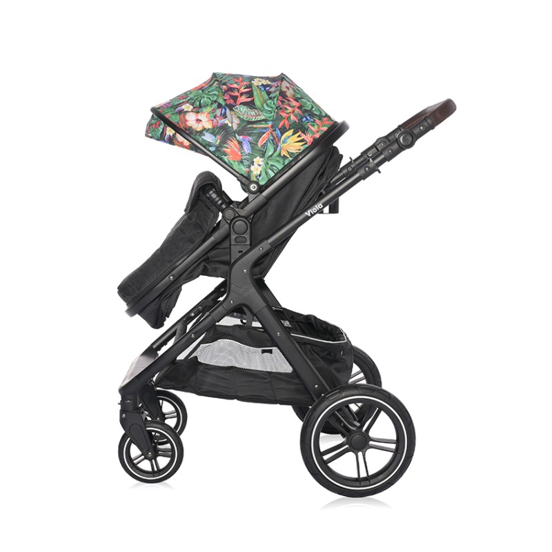 BABY STROLLER VIOLA TROPICAL FLOWERS