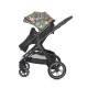 BABY STROLLER VIOLA TROPICAL FLOWERS BABY STROLLER VIOLA TROPICAL FLOWERS