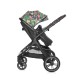 BABY STROLLER VIOLA TROPICAL FLOWERS BABY STROLLER VIOLA TROPICAL FLOWERS