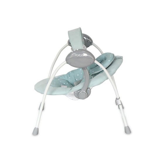 BABY SWING PORTOFINO FROSTY GREEN STARS