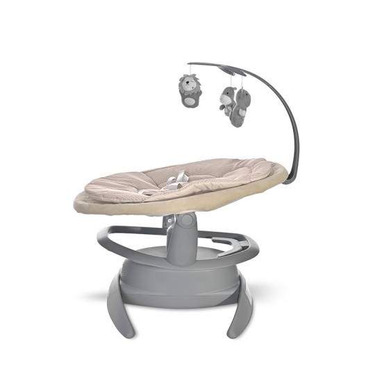 BABY SWING CRADLE TOSCANA BEIGE DOTS