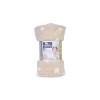 BLANKET CORAL 85/100 CM BEIGE WITH STARS