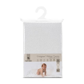 WATERPROOF MATTRESS PROTECTOR 70/140 WITH ANCHOR BANDS