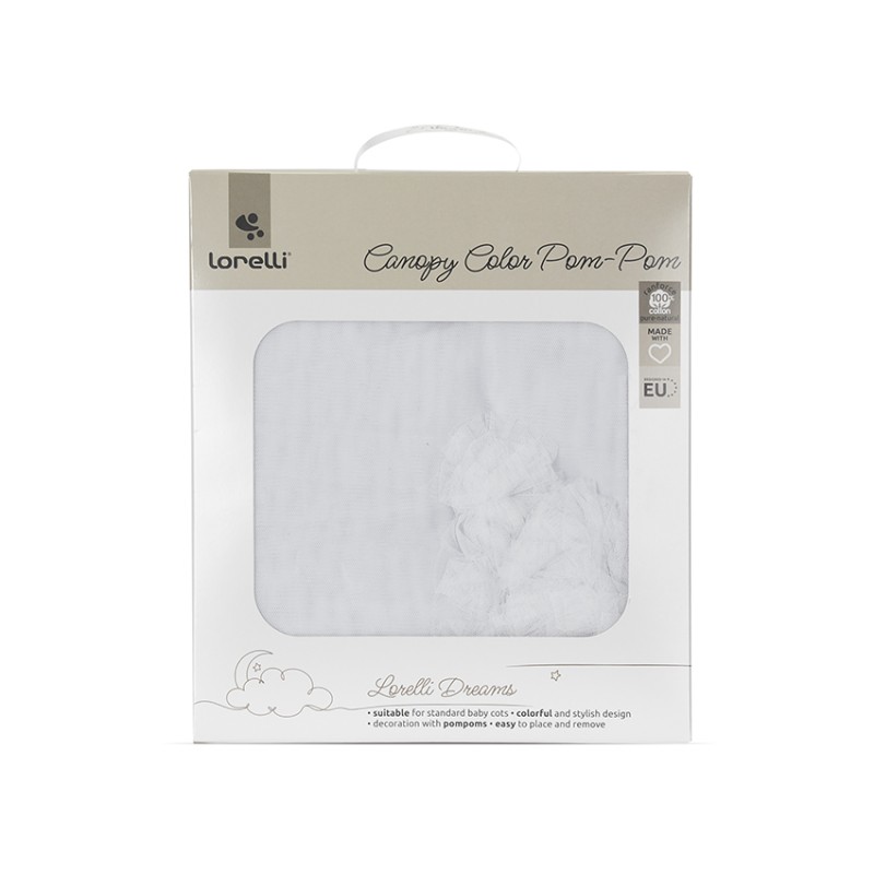 CANOPY COLOR POM POM  480/160 WHITE