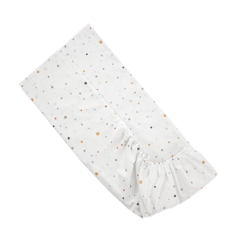 FITTED SHEET 60/120+15cm HAPPY FRIENDS BLUE
