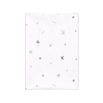 FLAT SHEET 150/100cm HONEY BUNNY BEIGE