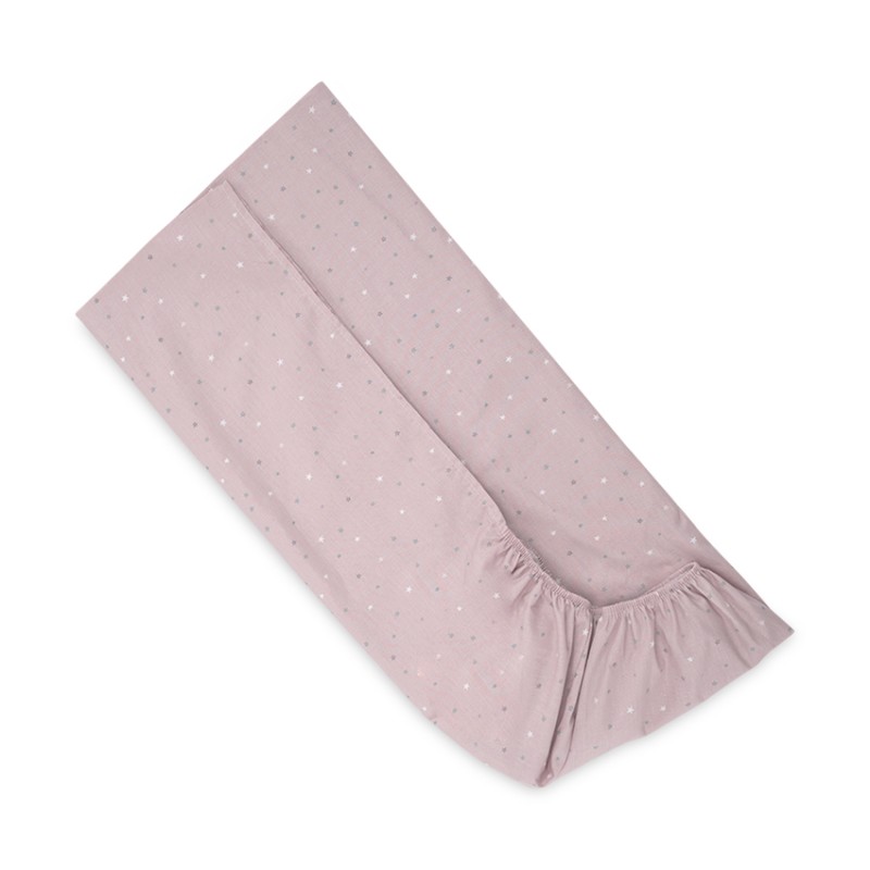 FITTED SHEET 70/140+15cm  ROSE SKY