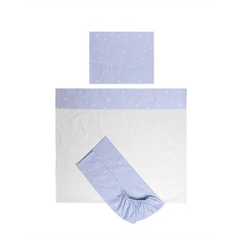 SET TINY DREAM TRIO 60/120 TRAIN BLUE