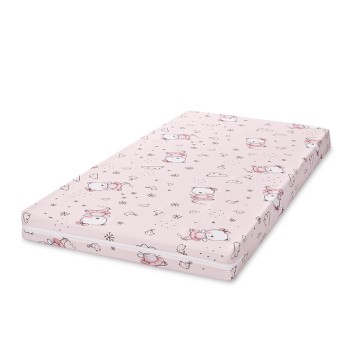 MATTRESS CLASSIC FOAM 60/120-9 CM PINK BALLER BEAR
